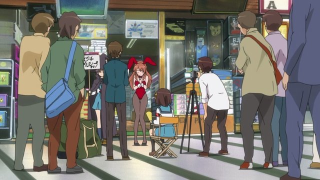 Model shop where Kyon and Koizumi buy a gift